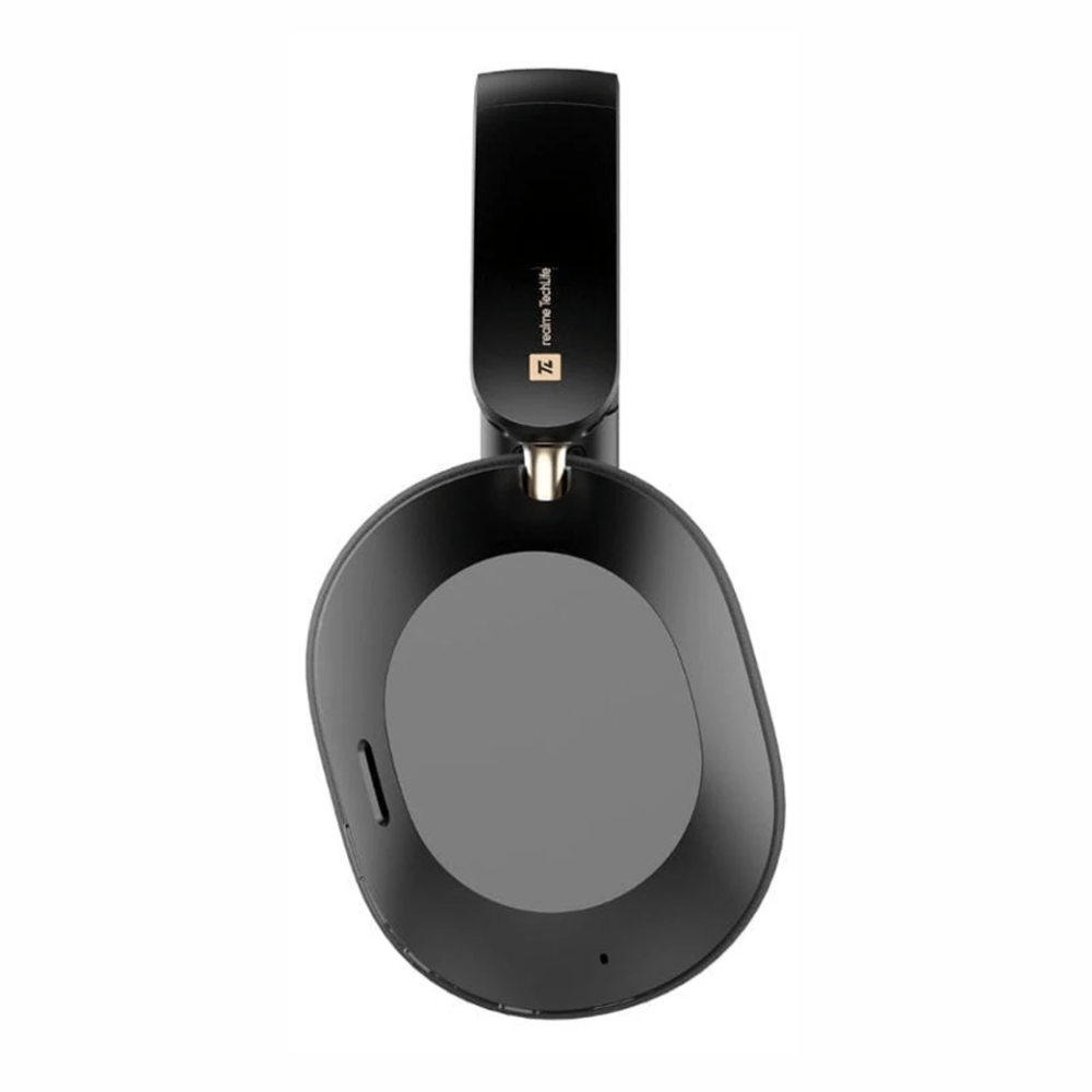 Imagen 2 del producto Audífonos Bluetooth over ear Realme TechLife Studio H1, ANC 43 dB, Hi-Res LDAC, hasta 70 horas, negro