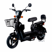 Bicimoto eléctrica Motare Flash, autonomía 30-35km, vel. 25km/h, 500W, negro