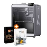 Impresora 3D Creality K2 Plus FDM, área de impresión 350 x 350 x 350 mm, hasta 600 mm/s y Wi-Fi