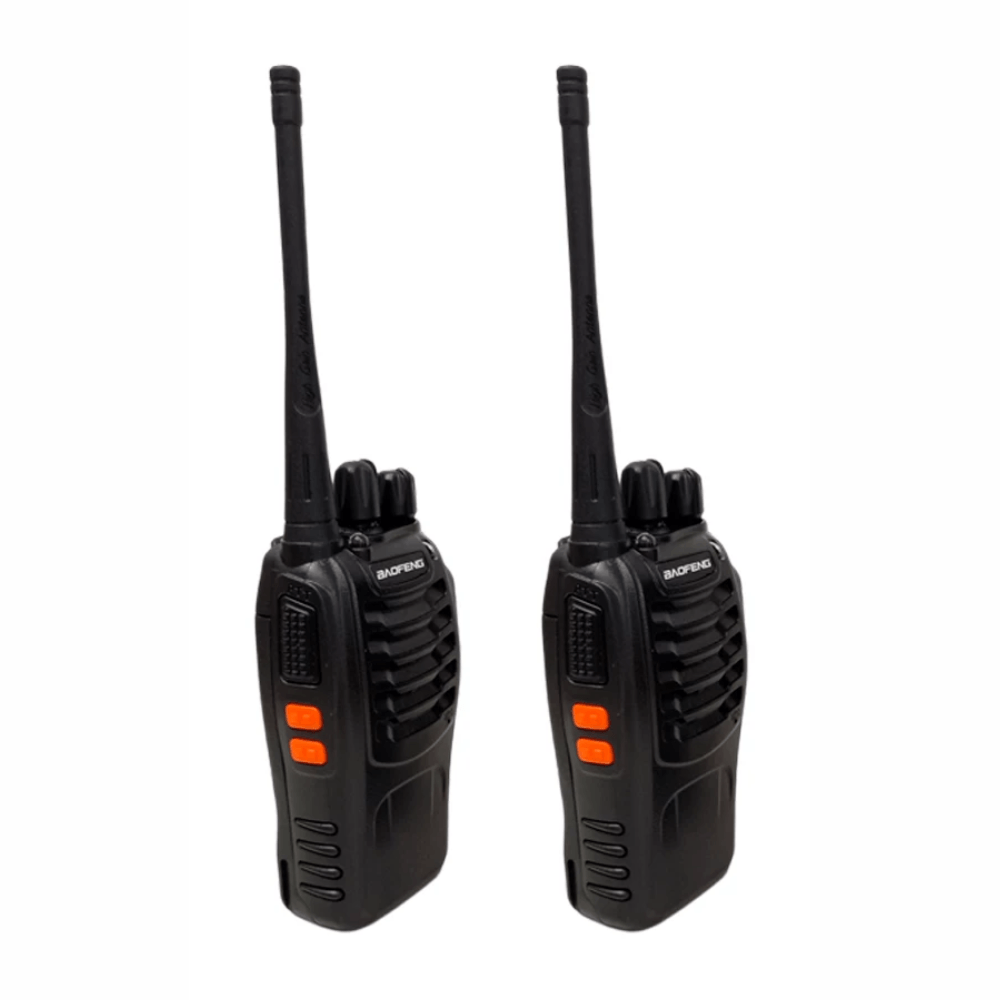 Imagen 2 del producto Pack 2 radios portátiles Baofeng BF-888S UHF, 3 W, 400-470 MHz, 16 canales, alcance hasta 3 km