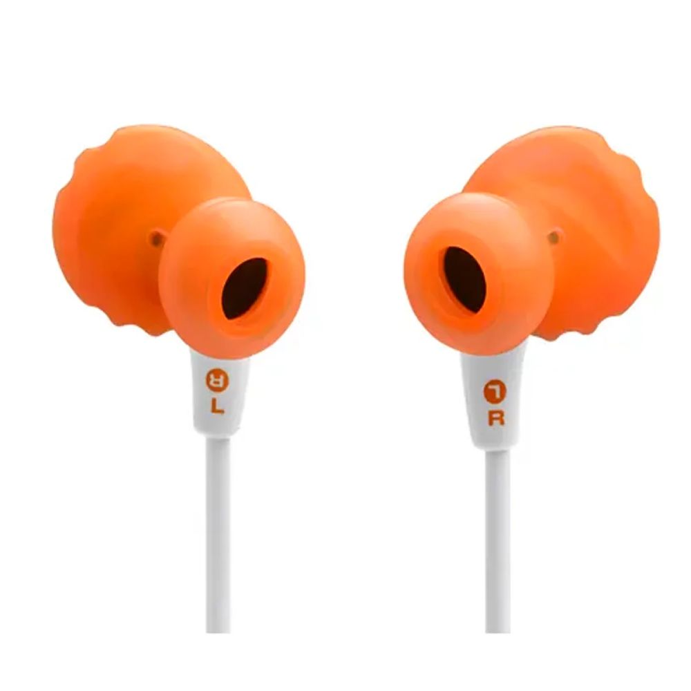 Imagen 2 del producto Audífonos bluetooth in ear JBL Endurance Run 3, micrófono incorporado, máx. 25 h, control de música y llamadas, blanco