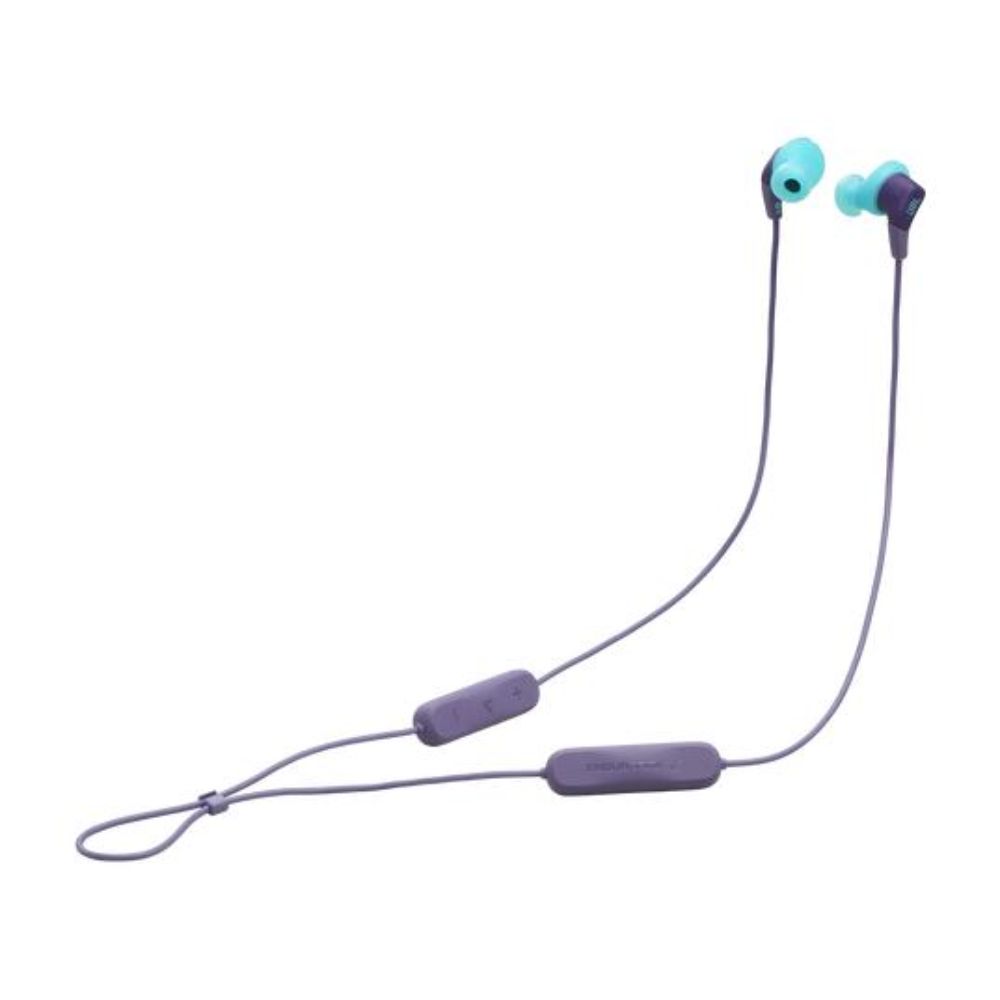 Imagen 2 del producto Audífonos bluetooth in ear JBL Endurance Run 3, micrófono incorporado, máx. 25 h, control de música y llamadas, púrpura