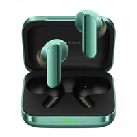 Audífonos true wireless Realme Buds Air 7 Pro, cancelación de ruido ANC, IP55, hasta 48 horas, verde