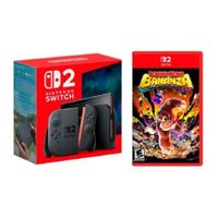 Consola Nintendo Switch 2 256GB, 12GB RAM, pantalla LCD 7.9"", salida 4K, Joy-Con 2 + Donkey Kong Bananza