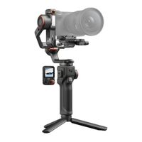 Estabilizador Hohem iSteady MT3 Pro, gimbal 4 en 1 con IA, 3 ejes, Bluetooth, pantalla OLED, carga 2.5kg, negro