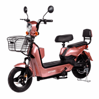 Bicimoto eléctrica Motare Flash, autonomía 30-35km, vel. 25km/h, 500W, golden rose