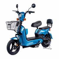 Bicimoto eléctrica Motare Flash, autonomía 30-35km, vel. 25km/h, 500W, azul