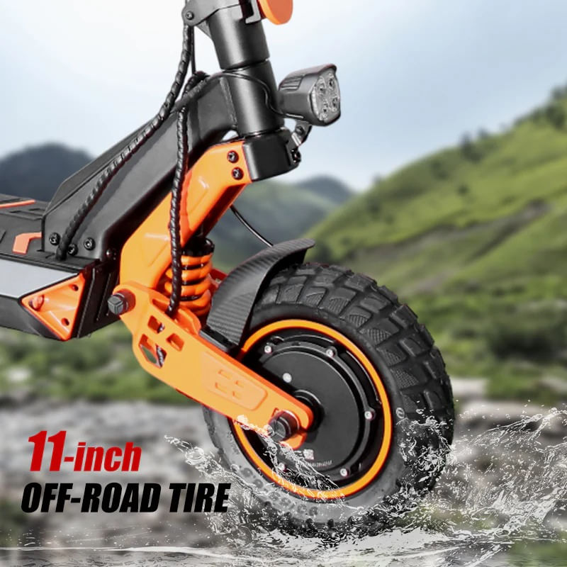 Imagen 2 del producto Elmo K3 MASTER Kepow 1200W*2 52V, doble suspensión, autonomía hasta 80km, certificado CE, negro