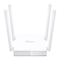 Router TP-Link Archer C24, doble banda, 750 Mbps, 4 antenas, blanco