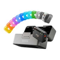 Micrófono inalámbrico DJI Mic Mini 2S, 2 transmisores, grabación interna 32-bit float, memoria 14.5GB, negro