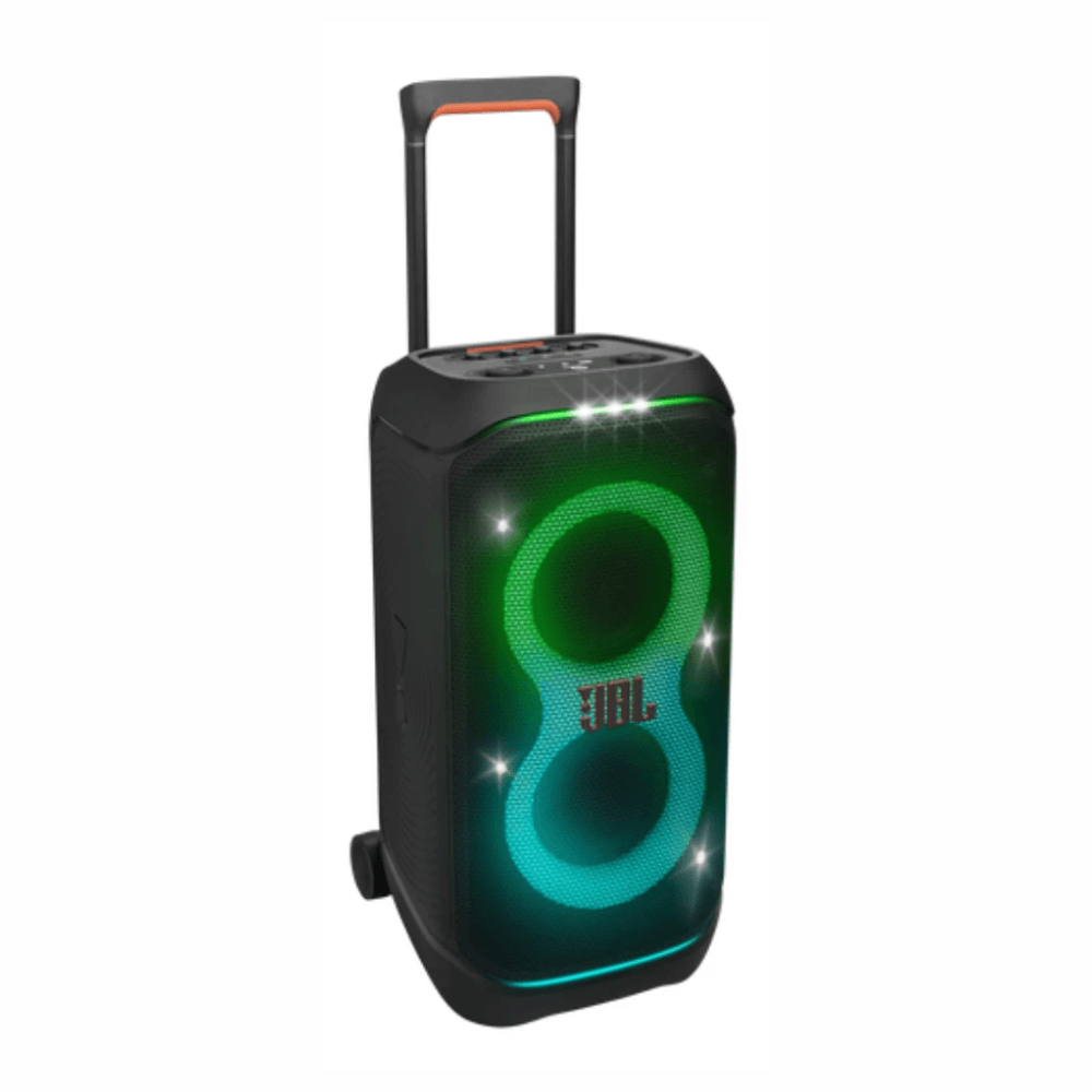 Imagen 2 del producto Parlante de torre JBL PartyBox Stage 320, 240 W RMS, Bluetooth 5.4, hasta 18 horas, iluminación, negro