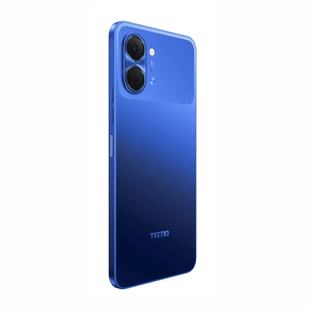 Imagen 2 del producto Celular Tecno Spark Go3 128 GB, 4 GB RAM, cámara trasera 13 MP y frontal 8 MP, 6.74"", azul