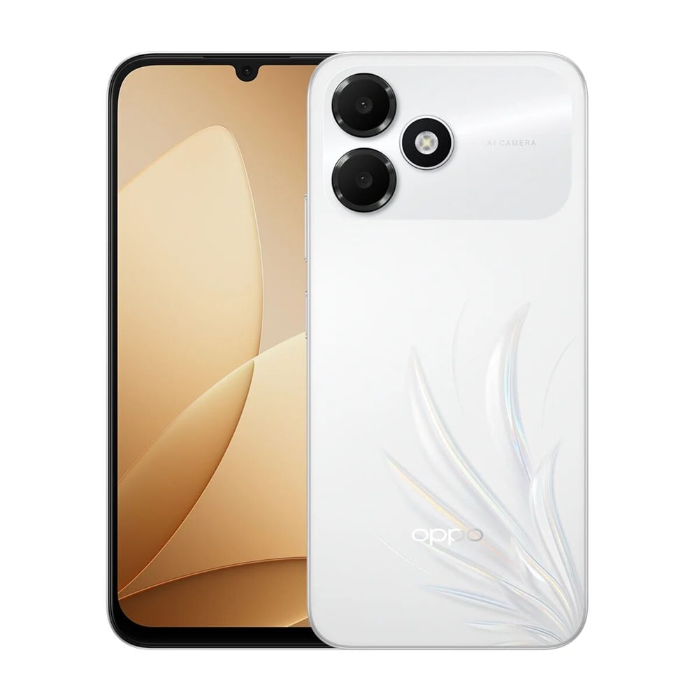 Imagen 2 del producto Celular Oppo A6C 128GB 4GB RAM, cámara 13MP y frontal 5MP, pantalla 6.75”, batería 6600mAh, blanco