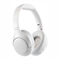 Audífonos con cancelación de ruido QCY H3 Lite, Bluetooth 5.3, micrófonos duales ENC, hasta 60 horas, botones, blanco