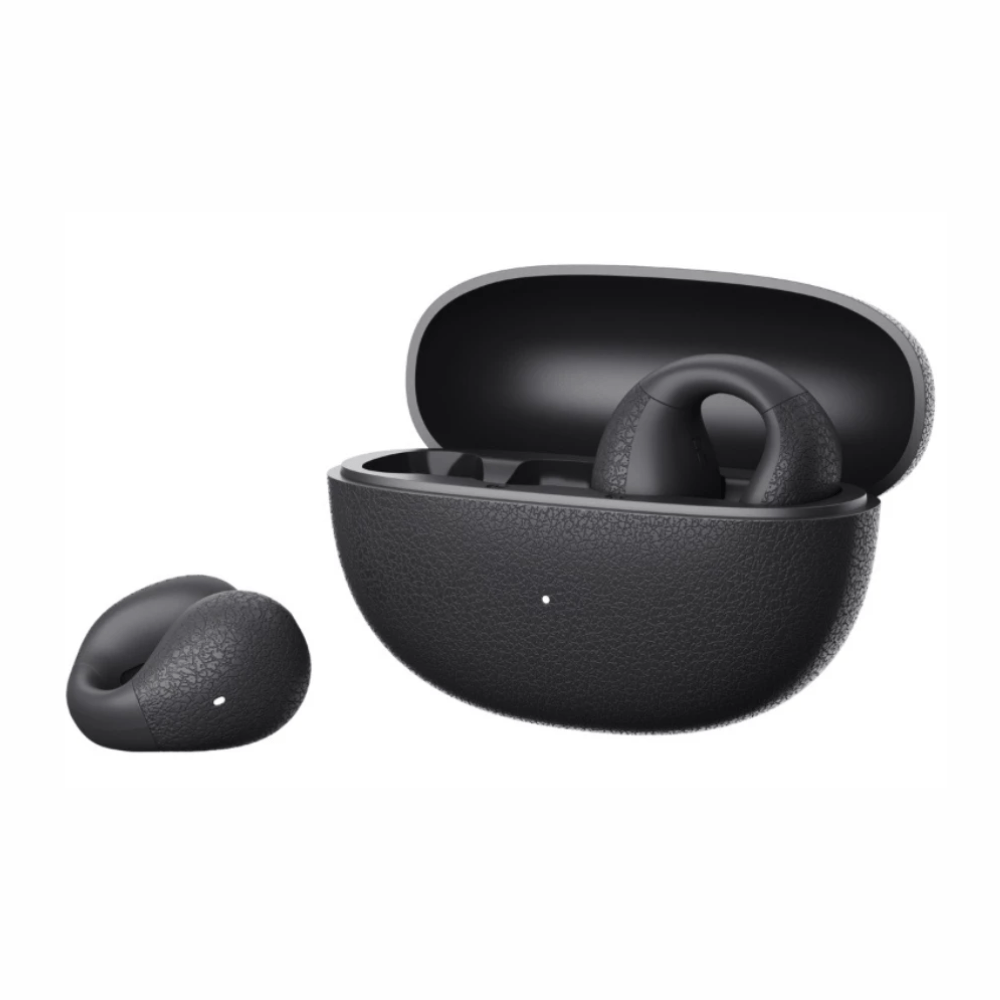 Imagen 2 del producto Audífonos open ear QCY Crossky C10, Bluetooth 5.4, audio direccional 2.0, IPX4, hasta 25 horas con estuche, negro