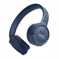 Audífonos on ear JBL Tune 520BT, Bluetooth 5.3, hasta 57 horas, JBL Pure Bass, controles integrados, azul