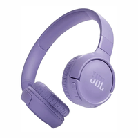 Audífonos on ear JBL Tune 520BT, Bluetooth 5.3, hasta 57 horas, JBL Pure Bass, controles integrados, lila