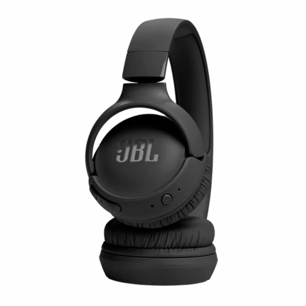 Imagen 2 del producto Audífonos on ear JBL Tune 520BT, Bluetooth 5.3, hasta 57 horas, JBL Pure Bass, controles integrados, negro