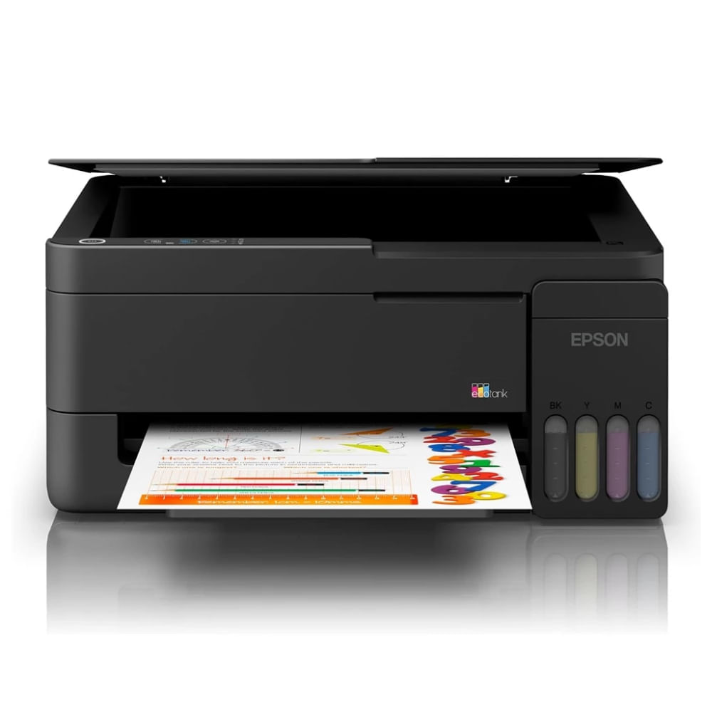 Imagen 2 del producto Impresora multifuncional Epson EcoTank L3310, inyección de tinta, alámbrica, con tanques recargables