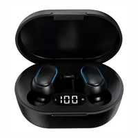 Audífonos true wireless in ear 1 HORA AUT114, Bluetooth 5.3, hasta 7 horas, 25 horas con estuche, negro