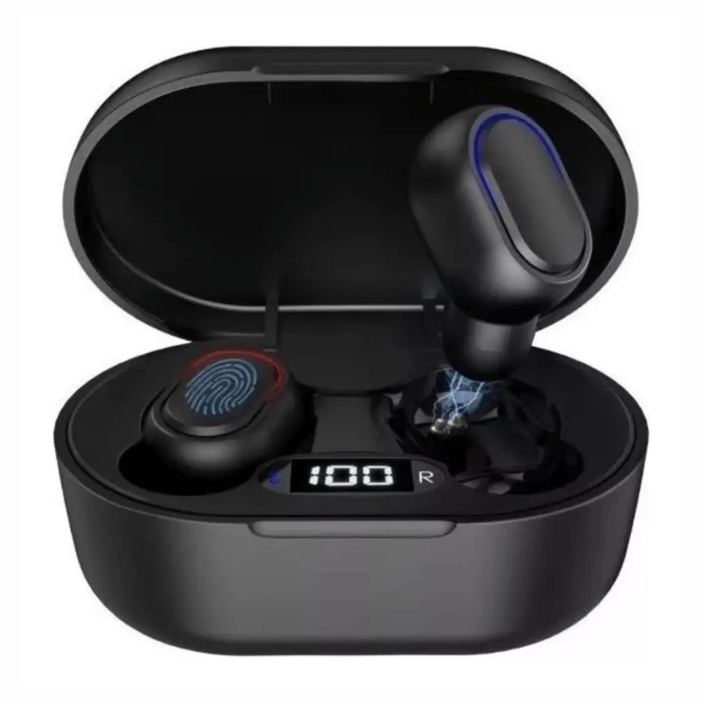 Imagen 2 del producto Audífonos true wireless in ear 1 HORA AUT114, Bluetooth 5.3, hasta 7 horas, 25 horas con estuche, negro