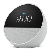 Echo Spot 2024 Amazon, pantalla táctil 2.83"", Alexa, Bluetooth 5.0, Wi-Fi 5, Matter, blanco