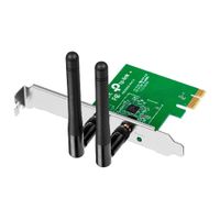 Adaptador inalámbrico PCI Express N, frecuencia 2.4 GHz, 300Mbps, Wi-Fi 4