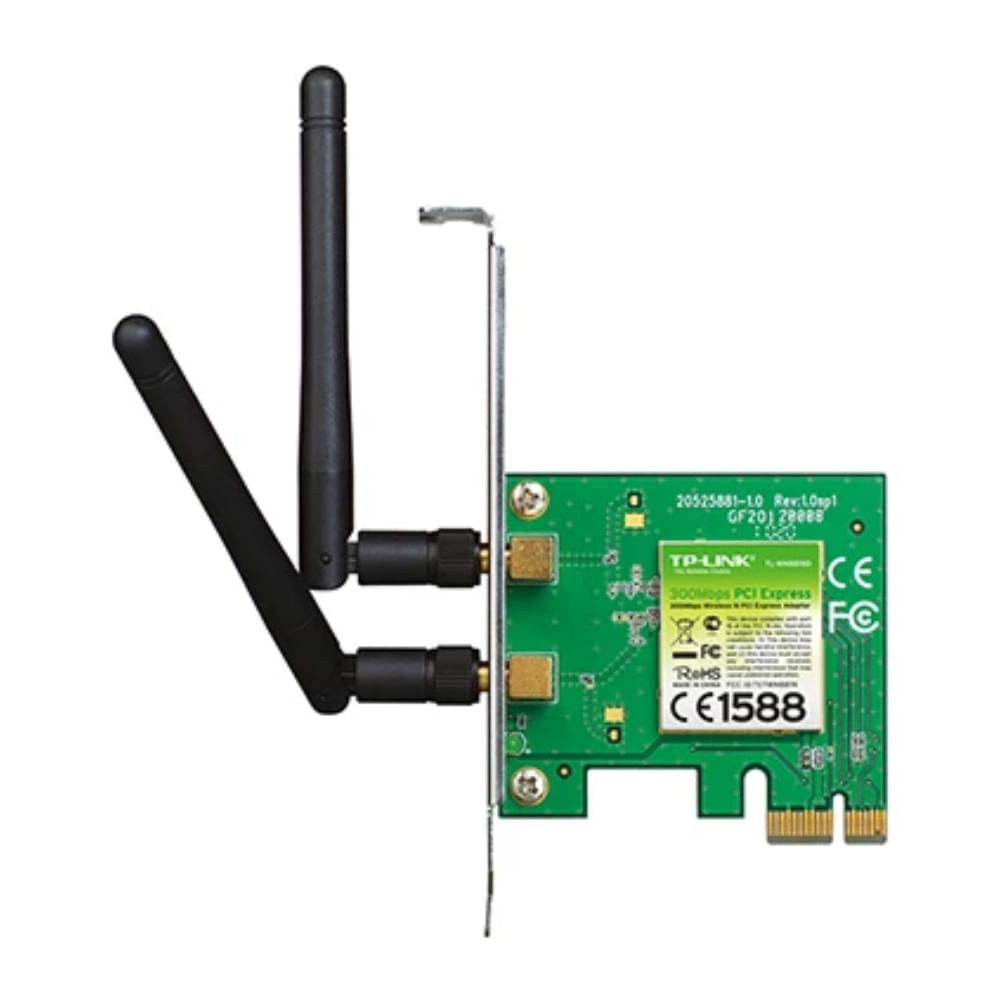 Imagen 2 del producto Adaptador inalámbrico PCI Express N, frecuencia 2.4 GHz, 300Mbps, Wi-Fi 4