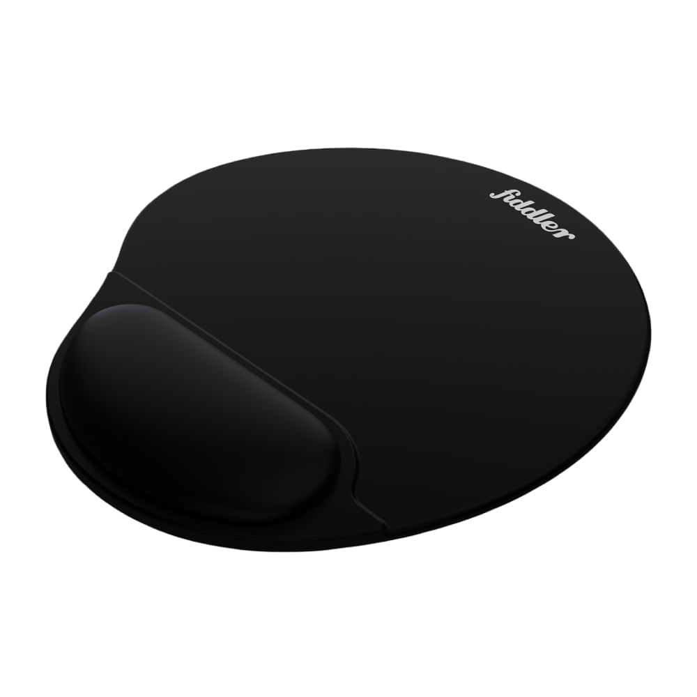 Imagen 2 del producto Mouse pad Fiddler, soporte de gel, antideslizante, negro