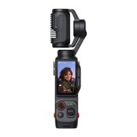 Cámara de acción Insta360 Luna Ultra Creator Bundle Cosmic, grabación en 8K, fotos 50MP, pantalla táctil, negro + Accesorios
