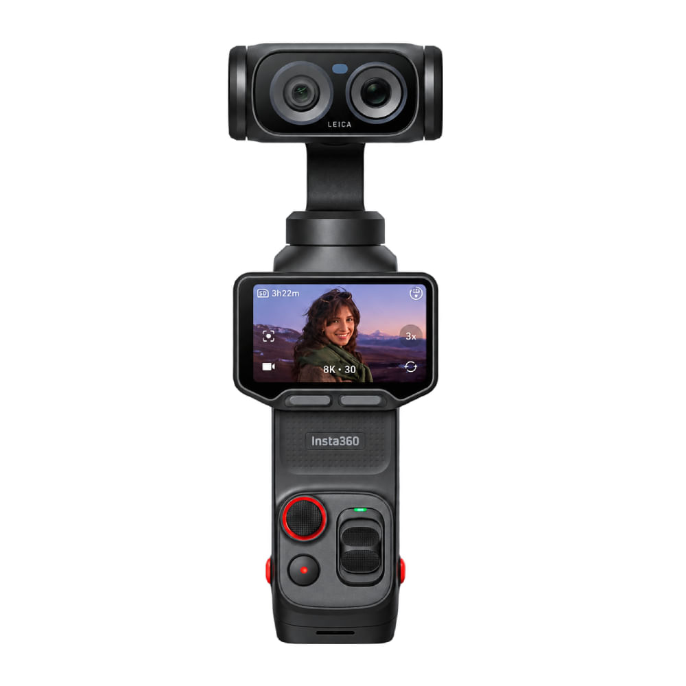 Imagen 2 del producto Cámara de acción Insta360 Luna Ultra Creator Bundle Cosmic, grabación en 8K, fotos 50MP, pantalla táctil, negro + Accesorios