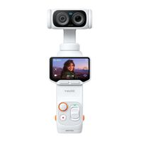 Cámara de acción Insta360 Luna Ultra Creator Bundle Stellar, grabación en 8K, fotos 200MP, pantalla táctil, blanco + Accesorios