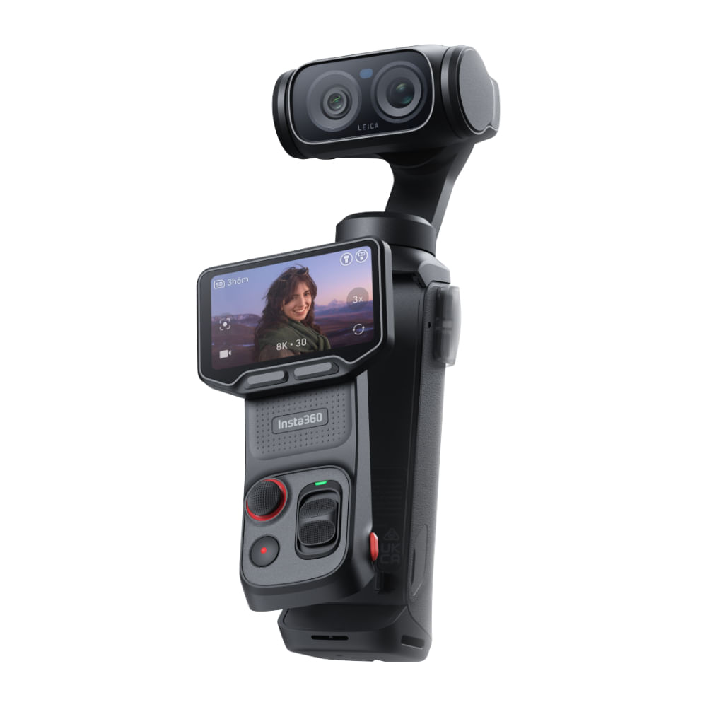 Imagen 2 del producto Cámara de acción Insta360 Luna Ultra Standard Bundle Cosmic Black, grabación en 8K, fotos 50MP, pantalla táctil, negro