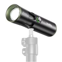 Luz LED focalizable SmallRig RF 20C (5335), 5600K, 20W, 5 colores, portátil, batería recargable, negro
