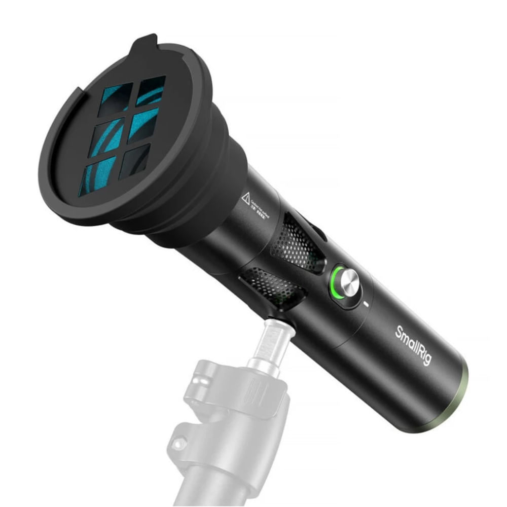 Imagen 2 del producto Luz LED focalizable SmallRig RF 20C (5335), 5600K, 20W, 5 colores, portátil, batería recargable, negro