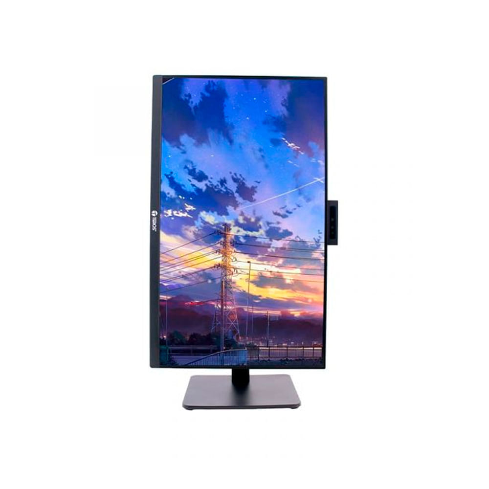 Imagen 2 del producto Monitor gamer plano TEROS TE-2416CS de 23.8"", IPS QHD, 100 Hz, 1 ms, 2 HDMI, DisplayPort, cámara y micrófono, negro
