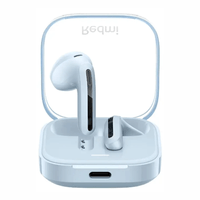 Audífonos Bluetooth true wireless Xiaomi Redmi Buds 6 Active, resistentes al agua IPX4, hasta 30 horas con estuche de carga, azul