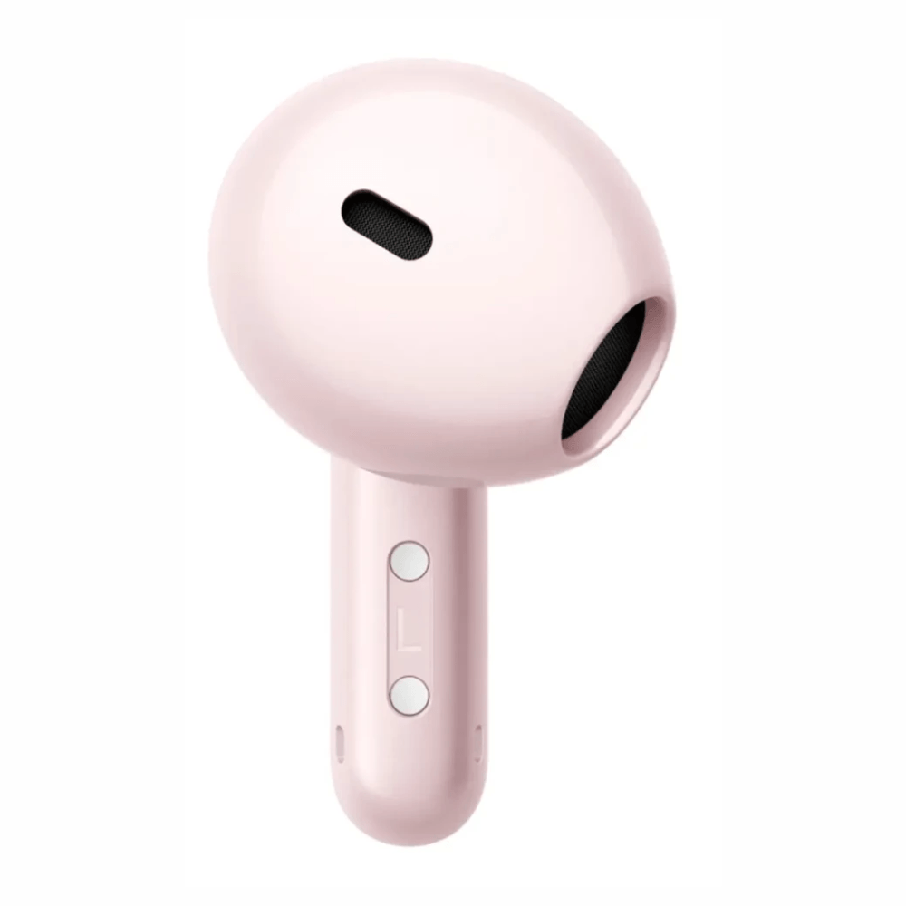 Imagen 2 del producto Audífonos Bluetooth true wireless Xiaomi Redmi Buds 6 Active, resistentes al agua IPX4, hasta 30 horas con estuche de carga, rosa