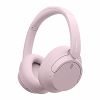 Audífonos con cancelación de ruido Sony WH-CH720N, micrófono incorporado, máx. 50 horas con ANC desactivada, control de música y llamadas, rosado