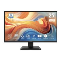 Monitor plano MSI PRO MP273L E14 27"", IPS, FHD 1920 x 1080, 144Hz, 1ms, HDMI, VGA, negro
