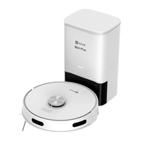 Aspiradora robot EZVIZ RE4 Plus, 4000 Pa, base de autovaciado, LiDAR, hasta 240 min, blanco