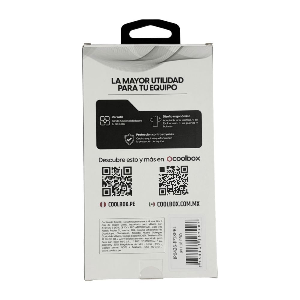 Imagen 2 del producto PREVENTA: Case iBox para iPhone 18 Pro Matte Kickstand, con MagSafe, con soporte en la base, blanco