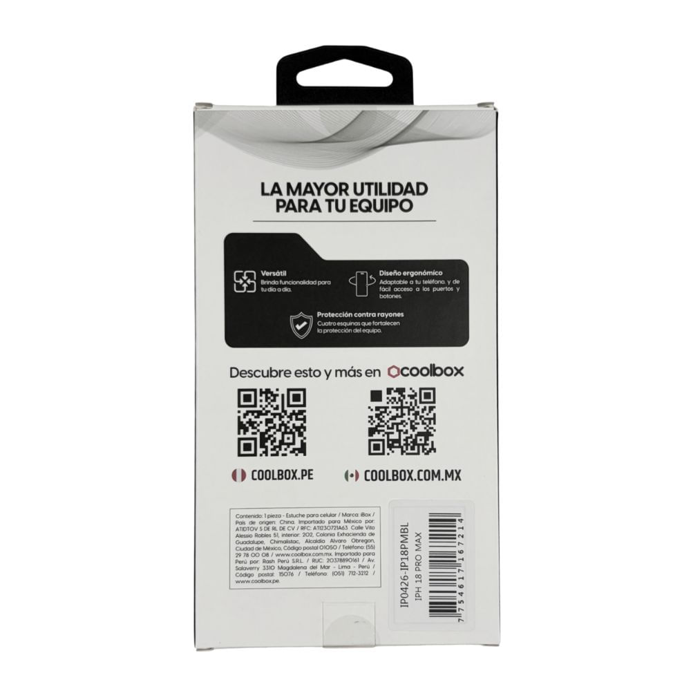 Imagen 2 del producto PREVENTA: Case iBox para iPhone 18 Pro Max Matte Kickstand, con MagSafe, con soporte en la base, blanco