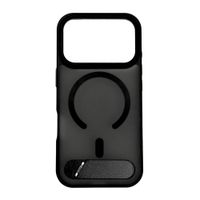 PREVENTA: Case iBox para iPhone 18 Pro Matte Kickstand, con MagSafe, con soporte en la base, negro