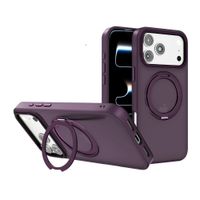 PREVENTA: Case iBox para iPhone 18 Pro Metal Matte 2, con soporte 360°, MagSafe, burgundy