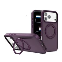 PREVENTA: Case iBox para iPhone 18 Pro Max Metal Matte 2, con soporte 360°, MagSafe, burgundy