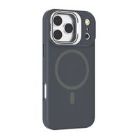 PREVENTA: Case iBox para iPhone 18 Pro Soft Line, con MagSafe, con soporte de cámara, gris