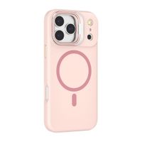 PREVENTA: Case iBox para iPhone 18 Pro Max Soft Line, con MagSafe, con soporte de cámara, rosado