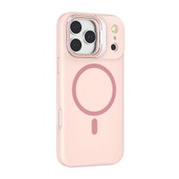 PREVENTA: Case iBox para iPhone 18 Pro Soft Line, con MagSafe, con soporte de cámara, rosado