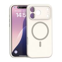 Case iBox para iPhone 18 Pro Max Solid MagSafe, compatible con carga inalámbrica, beige